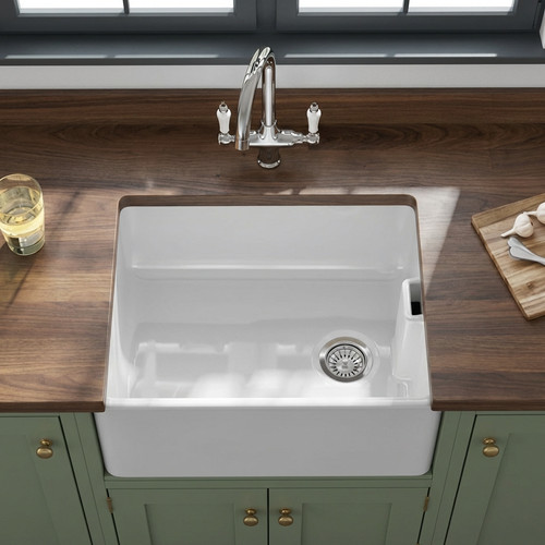 Ceramic belfast kitchen sink - kitchen, +