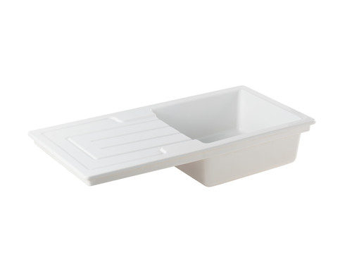Single bowl fireclay - single,
