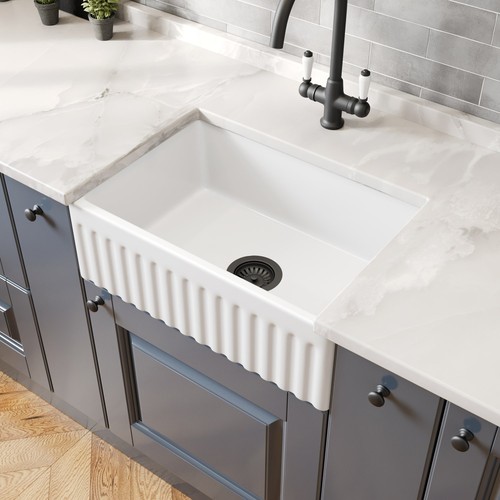 605 405mm fluted - 605, ceramic