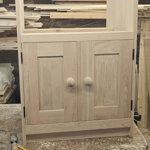 Oak fronted 800mm - 800mm, sink